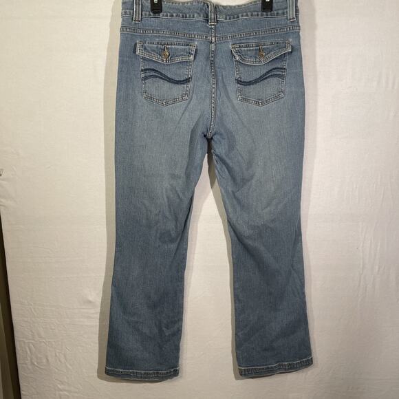 Lee Women's Jeans Size 14 - Flap Pocket Natural Bootcut Just Below The Waist0 - Picture 11 of 13